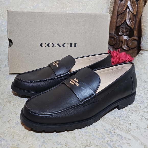 Coach Leather Loafers - Picture 5 of 7